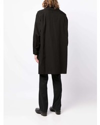 schwarzes Langarmhemd von Yohji Yamamoto