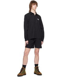 schwarzes Langarmhemd von The North Face