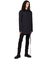 schwarzes Langarmhemd von Ann Demeulemeester