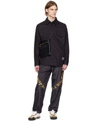 schwarzes Langarmhemd von VERSACE JEANS COUTURE