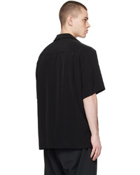 schwarzes Langarmhemd von RAINMAKER KYOTO