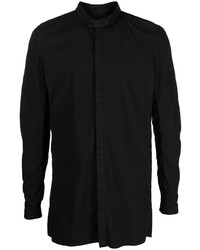 schwarzes Langarmhemd von Boris Bidjan Saberi