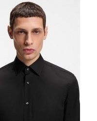 schwarzes Langarmhemd von BOSS
