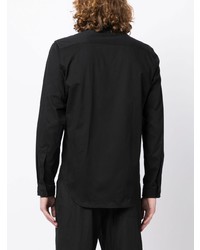 schwarzes Langarmhemd von A-Cold-Wall*