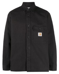 schwarzes Langarmhemd von Carhartt WIP