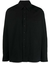 schwarzes Langarmhemd von COMMAS