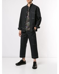 schwarzes Langarmhemd von 3.1 Phillip Lim