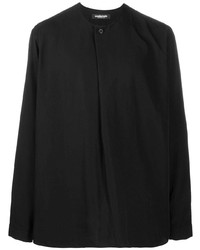 schwarzes Langarmhemd von Costumein