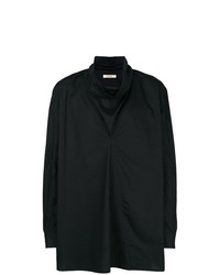schwarzes Langarmhemd von Damir Doma