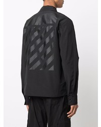 schwarzes Langarmhemd von Off-White