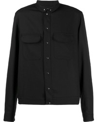 schwarzes Langarmhemd von Emporio Armani
