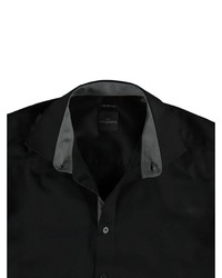 schwarzes Langarmhemd von ENGBERS