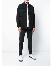 schwarzes Langarmhemd von Off-White