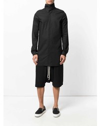 schwarzes Langarmhemd von Rick Owens