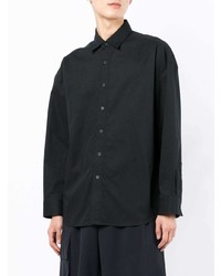 schwarzes Langarmhemd von Yoshiokubo