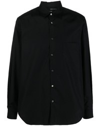 schwarzes Langarmhemd von Isabel Benenato