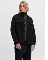 schwarzes Langarmhemd von Jack & Jones