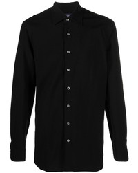 schwarzes Langarmhemd von Lardini