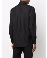 schwarzes Langarmhemd von Moschino