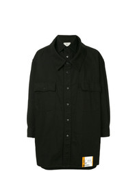schwarzes Langarmhemd von Maison Mihara Yasuhiro