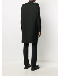 schwarzes Langarmhemd von Jil Sander