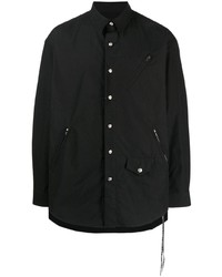 schwarzes Langarmhemd von Mastermind Japan