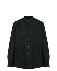 schwarzes Langarmhemd von Mauro Grifoni