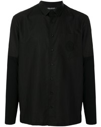 schwarzes Langarmhemd von Neil Barrett