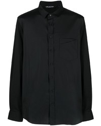 schwarzes Langarmhemd von Neil Barrett