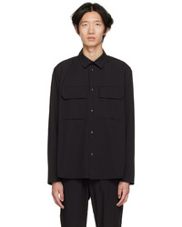 schwarzes Langarmhemd von Norse Projects