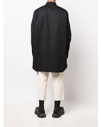 schwarzes Langarmhemd von Rick Owens