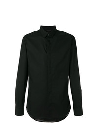 schwarzes Langarmhemd von Philipp Plein