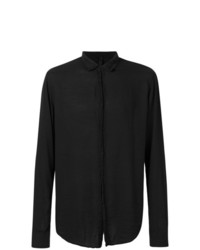 schwarzes Langarmhemd von Poème Bohémien