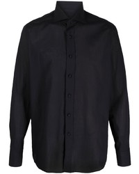 schwarzes Langarmhemd von Tagliatore