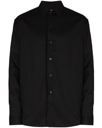 schwarzes Langarmhemd von Tom Wood