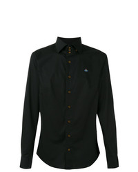 schwarzes Langarmhemd von Vivienne Westwood MAN