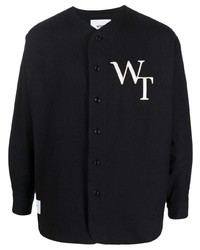 schwarzes Langarmhemd von WTAPS