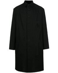 schwarzes Langarmhemd von Yohji Yamamoto