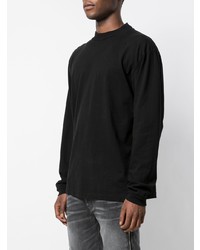 schwarzes Langarmshirt von John Elliott