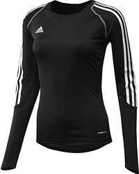 schwarzes Langarmshirt von adidas