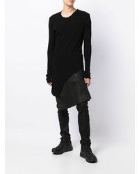 schwarzes Langarmshirt von Julius