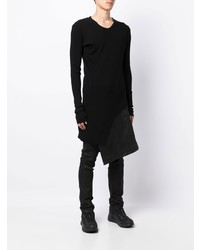 schwarzes Langarmshirt von Julius