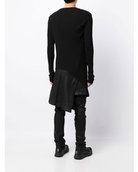 schwarzes Langarmshirt von Julius