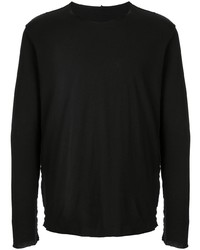 schwarzes Langarmshirt von Attachment