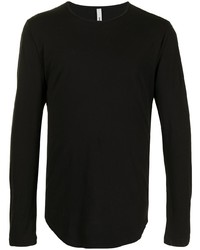 schwarzes Langarmshirt von Attachment