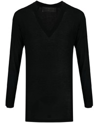 schwarzes Langarmshirt von Atu Body Couture