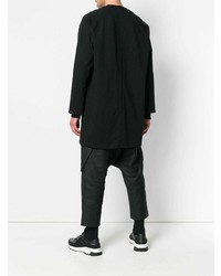 schwarzes Langarmshirt von Rick Owens