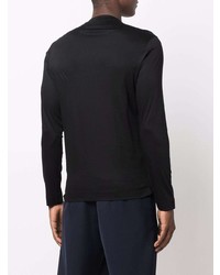 schwarzes Langarmshirt von Z Zegna