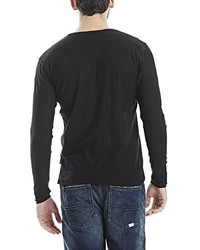 schwarzes Langarmshirt von Bench