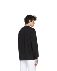 schwarzes Langarmshirt von Random Identities